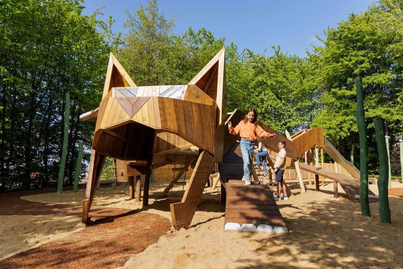 Spielplatz im Freien Center Parcs Park Eifel