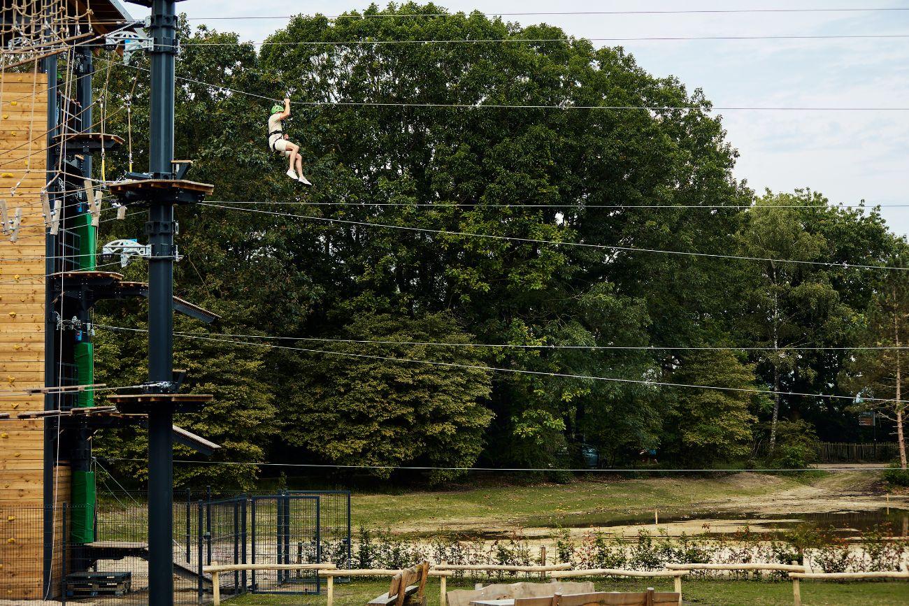 Zipline Center Parcs de Kempervennen