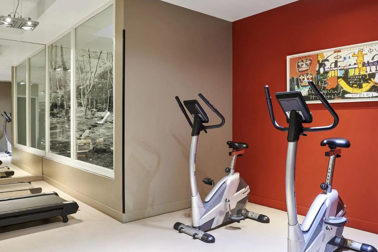 Fitnessruimte Adagio Aparthotel Serris