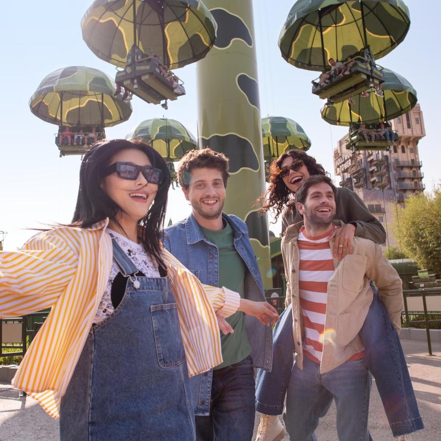 Stimmungsbilder Gruppenreise Disneyland Paris