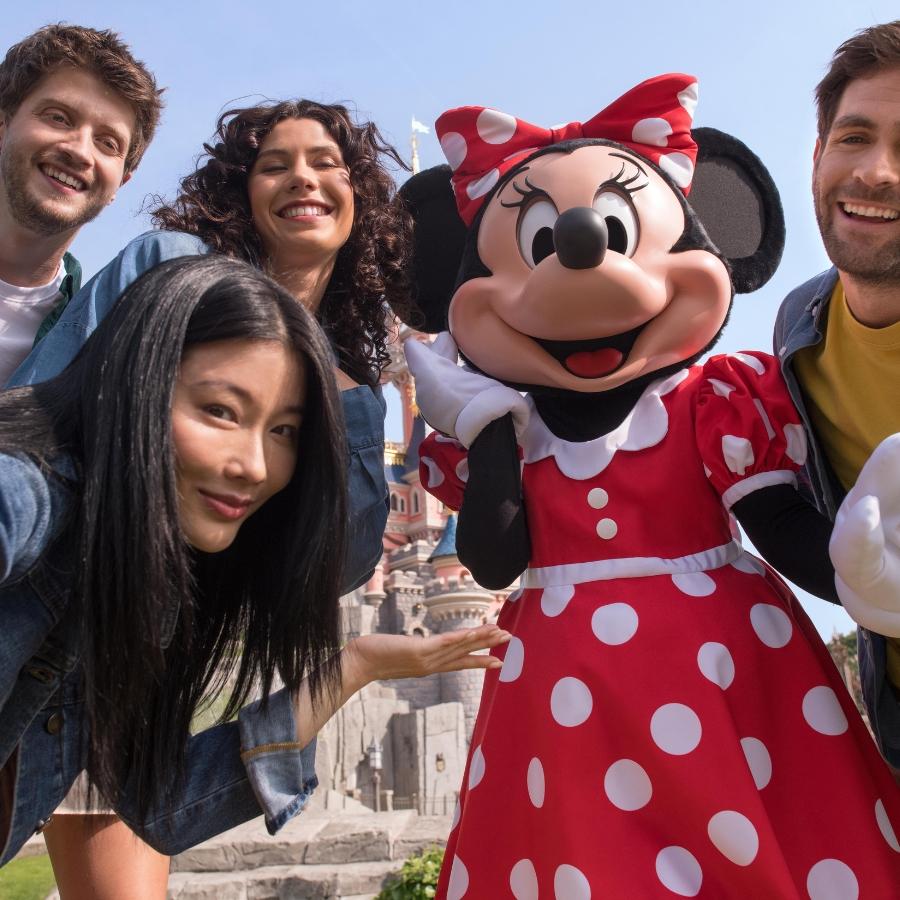 Gruppenfoto Disney Figuren