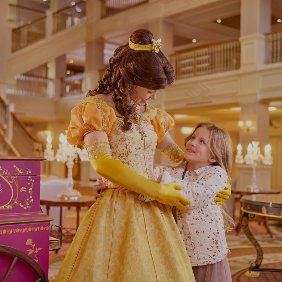 Prinsessen ontmoeten disney hotel