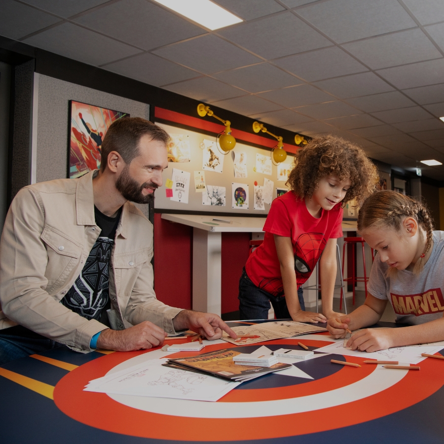 Tekenkamer marvel kinderen